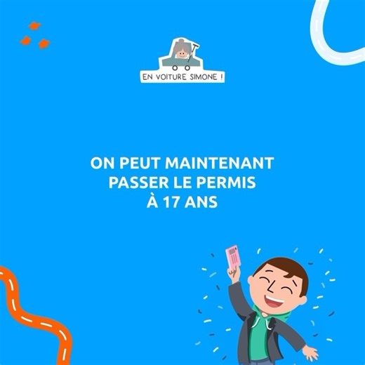 Oui, oui, c’est officiel. L’âge légal pour conduire est abaissé à 17 ans 🔥 Et donc, vous pouvez vous y préparer dès 16 ans. Et évidemment, En Voiture Simone vous accompagne ! (re)Découvrez donc toutes nos offres sur notre site 💥 #permis #permisdeconduire #codedelaroute #exam #examendupermis #lyon #paris #lille #permis #france #code #toulouse #bordeaux #marseille #envoituresimone #info #news #actu #conducteur #mercienvoituresimone | En Voiture Simone
