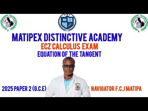 Grade 12 CALCULUS 2025 Paper 2 ECZ Maths