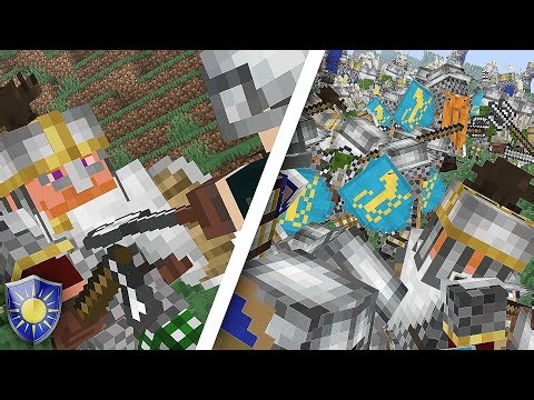 The Battle of the Wolf Mountains / Villager Recruit Mods / Minecraft Forge 1.20.1🔥