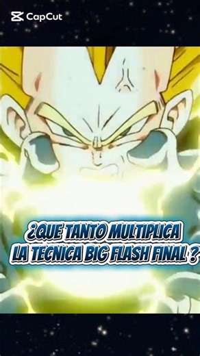 How powerful is the final big flash? #dragonballaf #dragonball #viralshorts