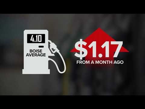 Gas prices near $4 average per gallon nationwide