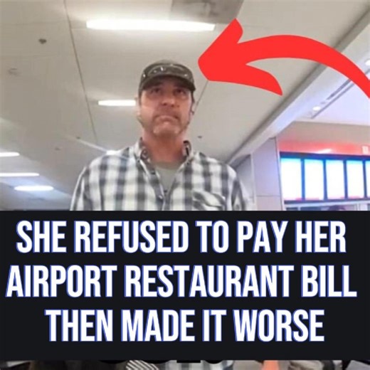 172K views · 1K reactions | **She Refused to Pay Her Airport Restaurant Bill — Body Cam Shows What Happened Next** Police footage captures the tense moment when a simple meal dispute turned into a bigger scene.  How would you have handled this situation? Comment your thoughts below! #BodyCam #AirportIncident #PoliceResponse #ViralMoment | Unwin876 | Facebook