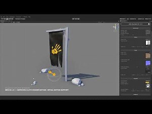 ADVANCED DYNAMIC SHADERS 2.3.1 for UNITY - Improved Cloth Motion