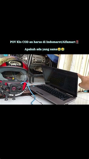 Kalo COD an harus disini‼️ Apakah ada yg sama?🤔 #shorts #motovlog #pov #kalo #cod #indomaret #viral