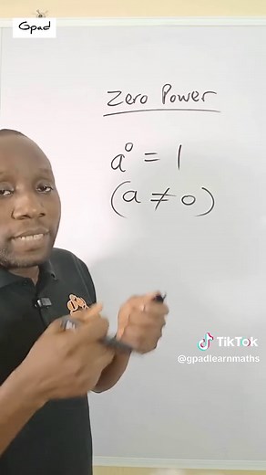 Understanding the Zero Power Law in Mathematics