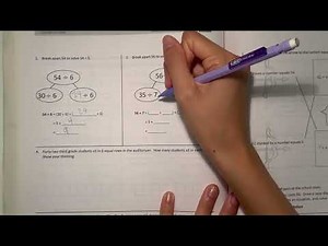 Eureka Math Grade 3 Module 3 Lesson 6 Homework | #mathwithaubrey #answers