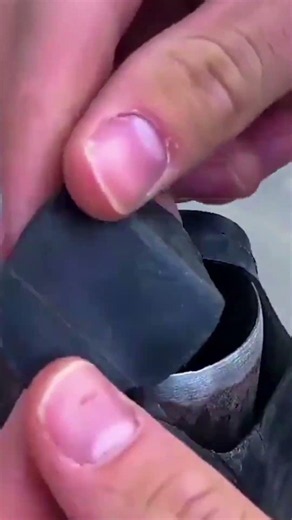Genius Way to Cut Perfect Rubber Circles! 🤯🛠️