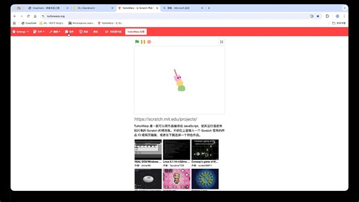 【turbowarp】如何用一行代码编出100%相似florr(doge)