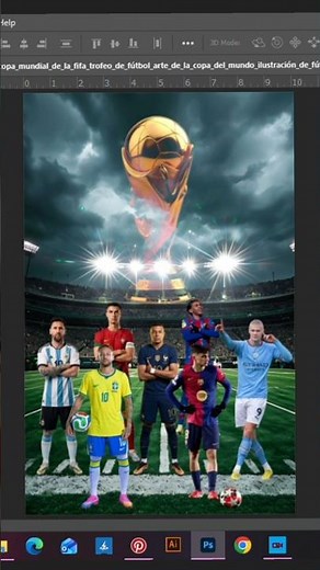 how to make Adobe photoshop poster