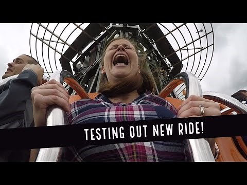 Dollywood Drop Line rollercoaster funny fail GoPro Mount Reverse POV