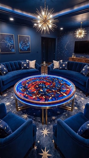 Stunning Galaxy Coffee Table! 🌌