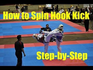 Spin Hook Kick Tutorial Video - Martial Arts Training