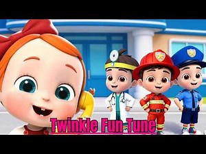 Ring Ring! Let’s Call for Help 📞 | Phone Call Song for Kids | Nursery Rhymes