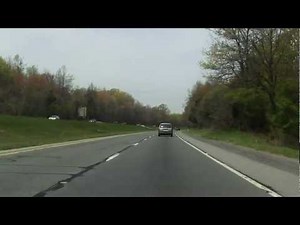 Morgantown Expressway (Interstate 176 Exits 1 to 7) northbound