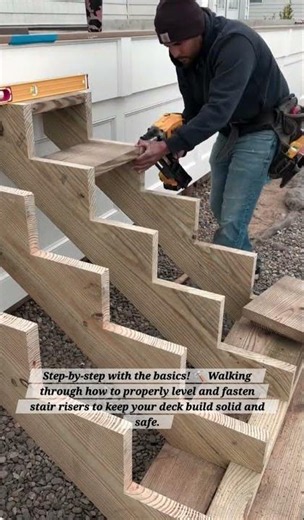 How to Install Deck Stair Risers Like a Pro | Easy DIY Decking