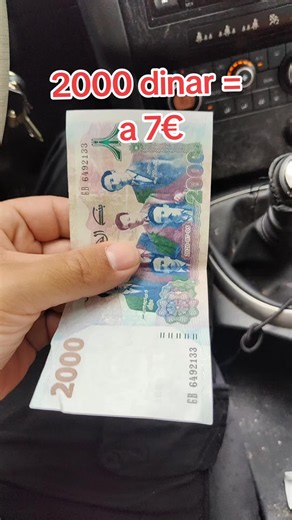 2000 dinar algérien en euro aujourd'hui – taux & conversion