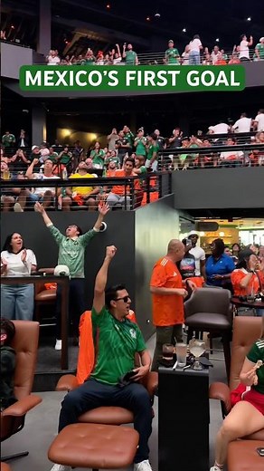 Mexico Fans ERUPT at Cosm Atlanta After First FIFA World Cup™ Goal 🇲🇽🔥
