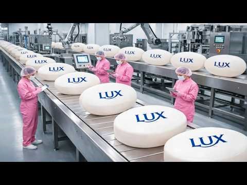 Inside the Lux Soap Factory | How Lux Soap Is Made in USA (Full Process)