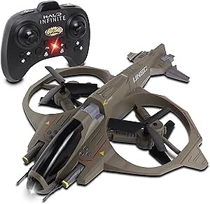 NKOK 2.4GHz Halo Infinite UNSC Wasp (gyro & Altitude Hold) (Includes USB Charger & Li-Poly Battery Pack)