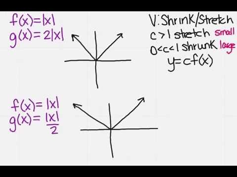 Vertical Shrinking and Stretching of functions