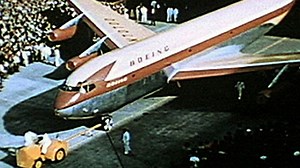 Boeing 707 Barrel Roll - Pilot Tex Johnston Performs Roll In Dash-80 Prototype Aircraft In 1955