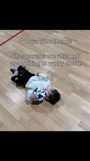 7 days of signs parents are often told are “normal”… But they can be Duchenne muscular dystrophy. link in bio. #RareDiseaseAwareness #hisfightisourfight #DuchenneMuscularDystrophy #timeismuscle #DMD