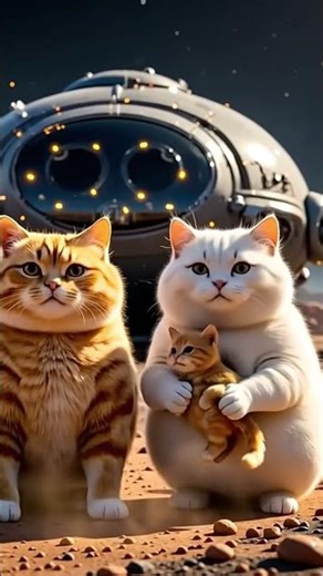 The Space Cat Travels Across the Galaxy 🚀🐱✨
