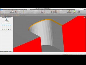 ALPHACAM 2021 CHANFREIN EN 3D SUR 3 AXIS