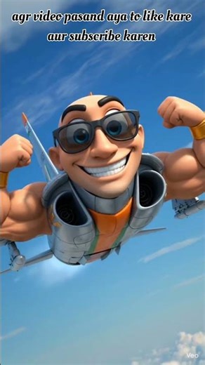 Tejas Jet 😎🔥 | Desi Fighter ka Swag ✈️ | Funny Cartoon Video 😂 #shorts