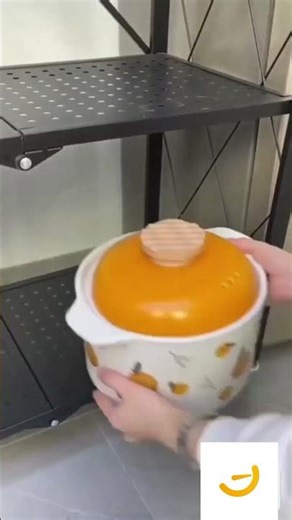 Multi Tier Foldable Storage Rack With Movable Wheel