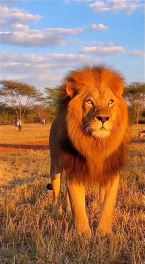 “Lion tries to roar… but sneezes instead 😂🦁💨”