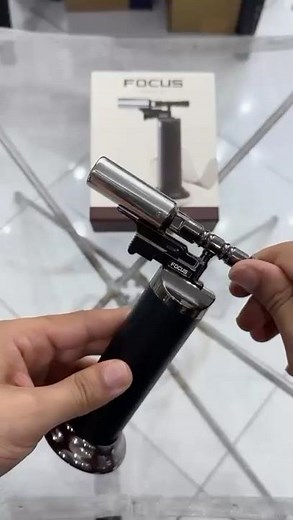 JET TORCH GAS LIGHTER OUTDOOR Flame Chef Cooking Torch Lighter Refillable Butane Torch with Safety