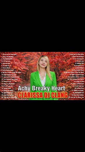 Clarissa Dj clang Music Live 2026 - Best Love OPM 2026 - Achy Breaky Heart