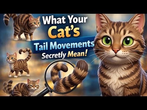 “What Your Cat’s Tail Movements Secretly Mean”