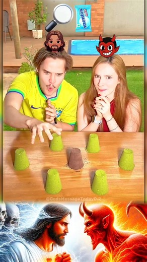 Jesus Vs Satan: Only 1% God Lovers will see this blessing video😭🙏✅✝️↔️❌👹 #jesus #shorts #edit #fé