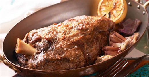 Justine Schofield's slow-cooked lamb shoulder