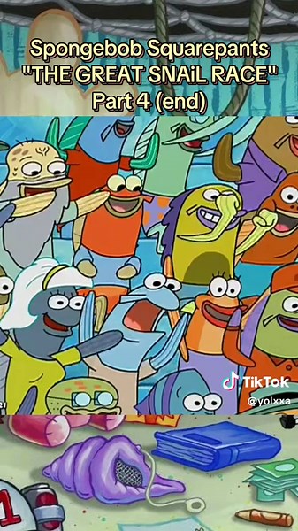 The Great Snail Race in Spongebob Squarepants