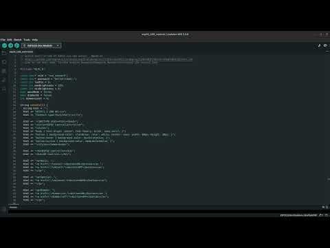 Controlling a LED using an ESP32 with using Serial Communication, Wifi and a phone app