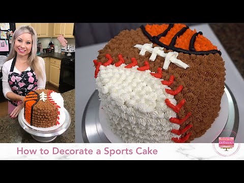 How to Decorate a Sports Cake