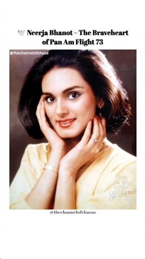 Her bravery saved 359 lives. Salute to Neeraj Bhanot 🙌#neerjabhanot #sonamkapoor #neerja #realhero