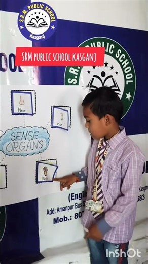 Nursery Kids Explaining 5 Sense Organs 😍 | SRM Public School”