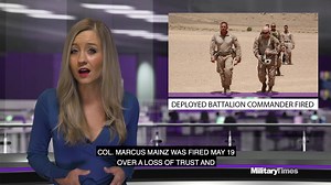 New clearance rules for troops, a deployed battalion commander is fired, and vets can file class-action lawsuits against the VA — all in 60 seconds or less. | Air Force Times