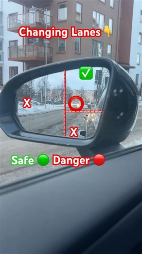 how to change lanes while driving? #key2dl #drivingtest #drivinglessons