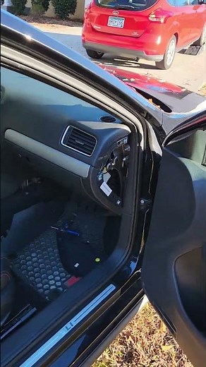 2012 VW GLI cabin temperature sensor location.