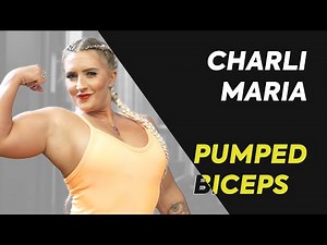 Charli Maria - Spectacular Bicep Pump & Posing - [Pozedown]