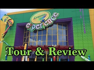 Crayola Experience Orlando Tour and Review