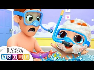 Bath Time with Dad | Nursery Rhymes and Kids Songs by Little Angel