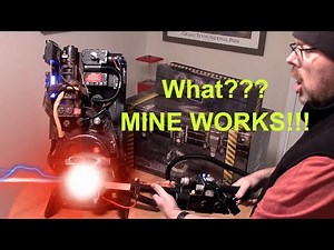Ghostbusters Proton Pack Unboxing and First Use from HASLAB