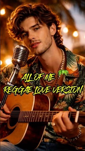 All of Me - John Legend(Reggae Version ) 🌴 Lyric🔥#AllOfMe #ReggaeCover #MexicoMusic #shorts