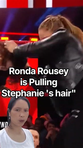 Ronda Rousey is Pulling Stephanie McMahon's Hair! WWE Raw Shocking Moment